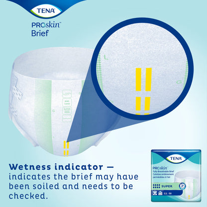TENA ProSkin™ Super Unisex Adult Incontinence Brief X-Large Disposable Heavy Absorbency (628594_BG)