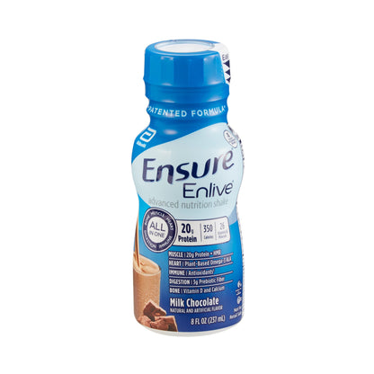 Ensure® Enlive® Advanced Therapeutic Nutrition Shake Oral Supplement Chocolate Flavor Liquid 8 oz. Bottle (1074658_EA)