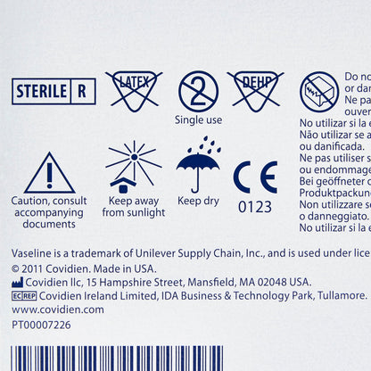 Vaseline® Petrolatum Impregnated Dressing Strip 1 X 8 Inch Sterile (167694_CS)