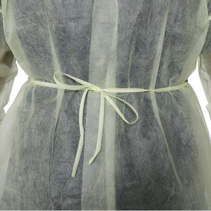 McKesson Protective Procedure Gown X-Large Yellow NonSterile Not Rated Disposable (1247974_BG)
