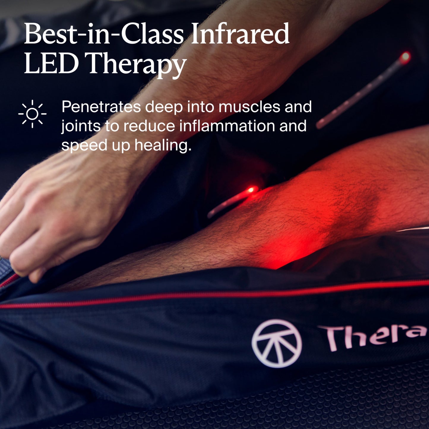 RecoveryAir PRO JetBoots Long Compression Massage Garment & Control Unit Outseam: 35-1/2 to 41 Inch / Thigh Circumference: Up to 31-29/32 Inch (1259153_PR)