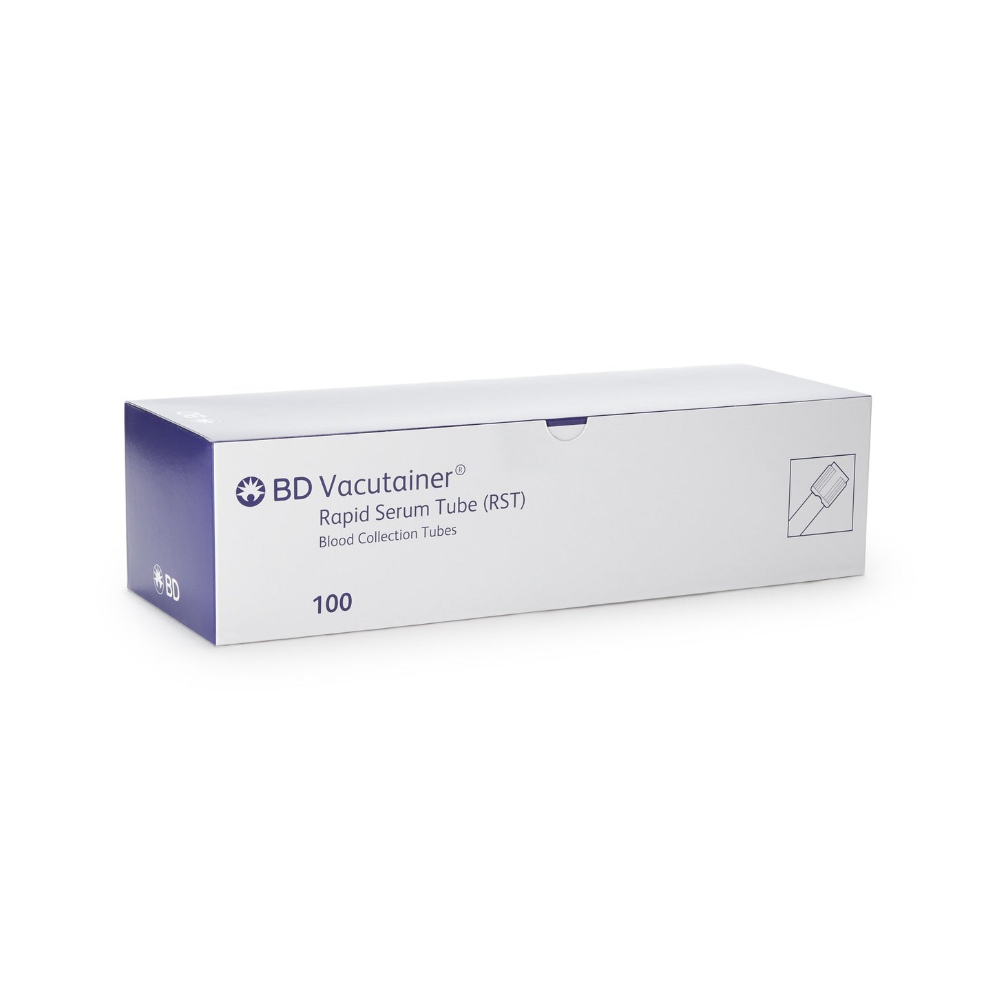 BD Vacutainer® Venous Blood Collection Tube Clot Activator Additive 5 mL BD Hemogard™ Closure Polyethylene Terephthalate (PET) Tube (732877_BX)