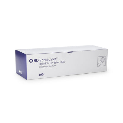 BD Vacutainer® Venous Blood Collection Tube Clot Activator Additive 5 mL BD Hemogard™ Closure Polyethylene Terephthalate (PET) Tube (732877_BX)