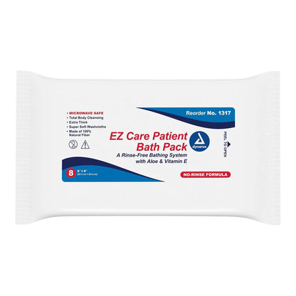 Ez Care™ Rinse-Free Bath Wipe Soft Pack Scented 8 Count (1116296_PK)