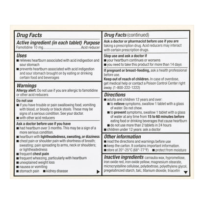 Foster & Thrive™ Antacid 10 mg Strength Tablet 30 per Box (1238997_BX)