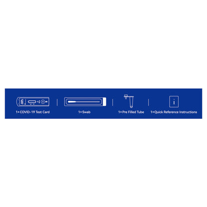 Genabio® Respiratory Test Kit COVID-19 Rapid Self-Test 1 Test per Kit (1271384_PK)