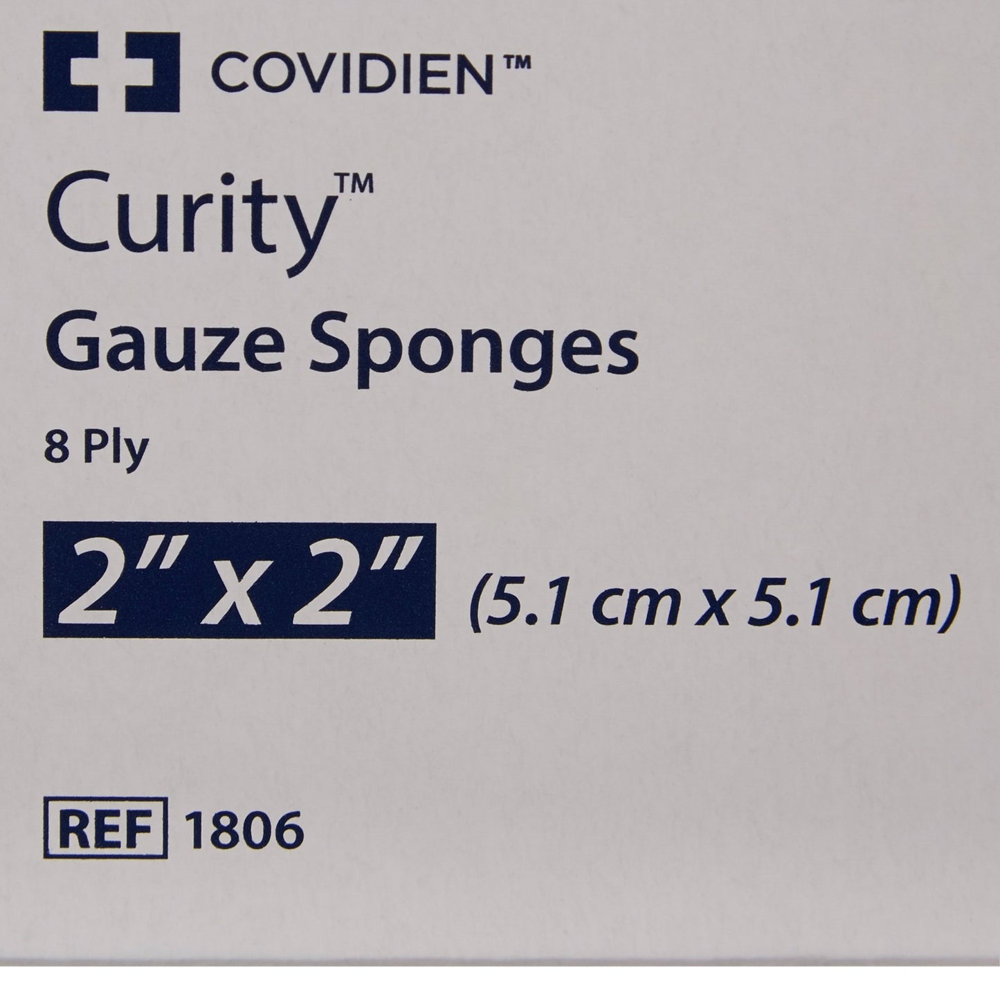 Curity™ Gauze Sponge 2 X 2 Inch 8-Ply Sterile 2 per Pack (401579_TR)
