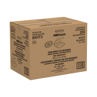 dart-85ht3-medium-white-foam-hinged-carry-out-containers-num-dcc85ht3_4