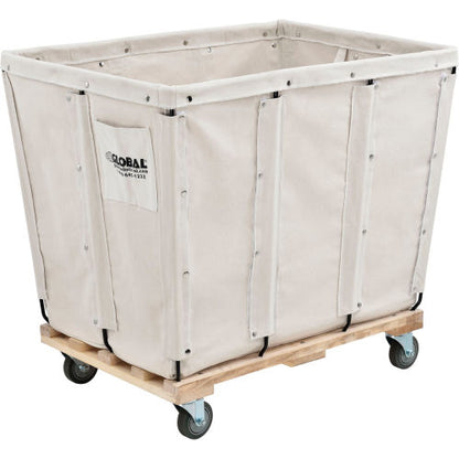 Global Industrial KD, 16 Bushel, Canvas Basket Bulk Truck (WB800357)