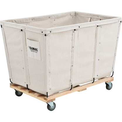 Global Industrial KD, 20 Bushel, Canvas Basket Bulk Truck (WB800359)