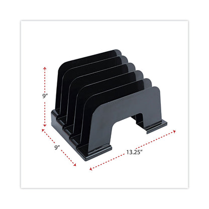 universal-recycled-plastic-incline-sorter-num-unv08105_2