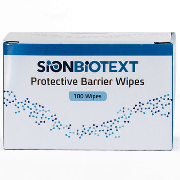 SionBiotext Skin Barrier Wipe Isopropyl Alcohol, Water, SD Ethanol -40, Vinyl Caprolactam/VP/Dimethylaminoethyl Methacrylate Copolymer Individual Packet NonSterile (1229314_BX)