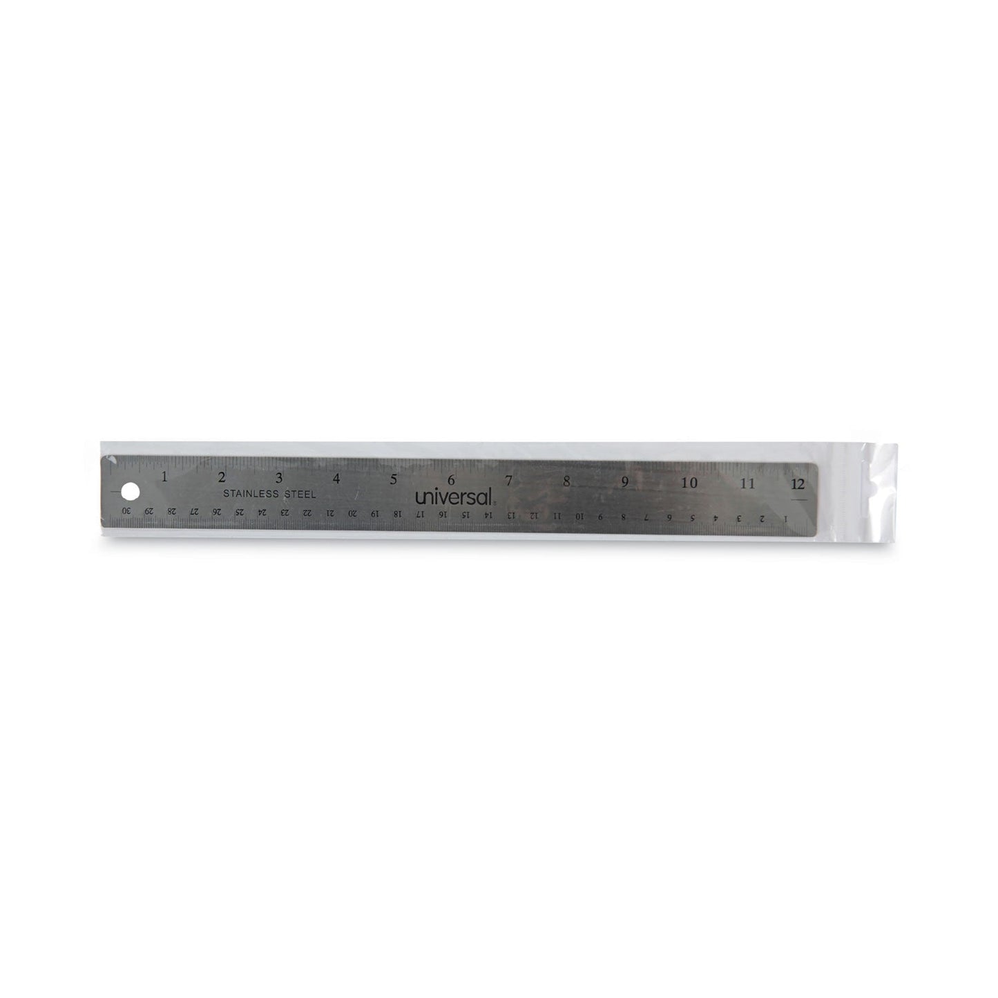 universal-stainless-steel-ruler-with-cork-back-and-hanging-hole-num-unv59023_3