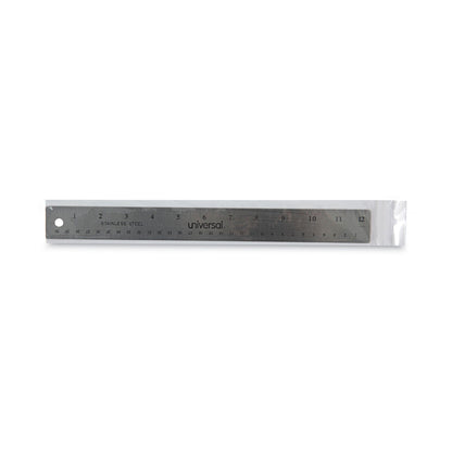 universal-stainless-steel-ruler-with-cork-back-and-hanging-hole-num-unv59023_3