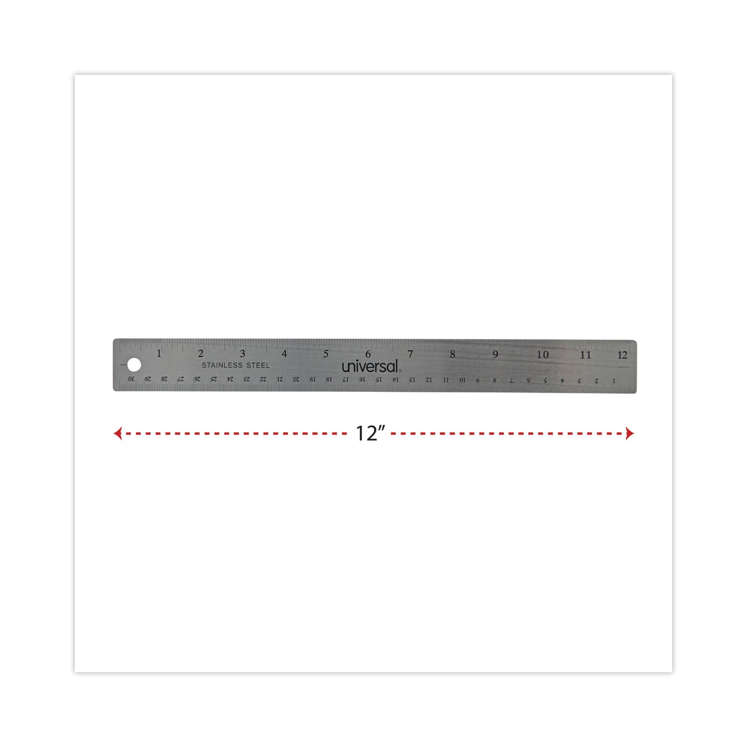 universal-stainless-steel-ruler-with-cork-back-and-hanging-hole-num-unv59023_4