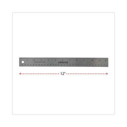 universal-stainless-steel-ruler-with-cork-back-and-hanging-hole-num-unv59023_4