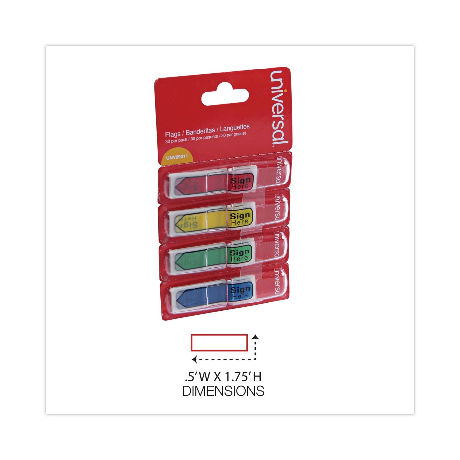 universal®-deluxe-message-arrow-flags-sign-here-assorted-colors-120-pack-unv99011_2