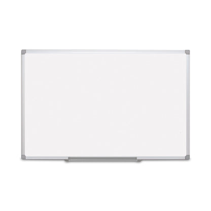 MasterVision® Earth Silver Easy Clean Magnetic Dry Erase Boards, 72" x 48", White Surface, Satin Aluminum Frame (BVCCR1220790)