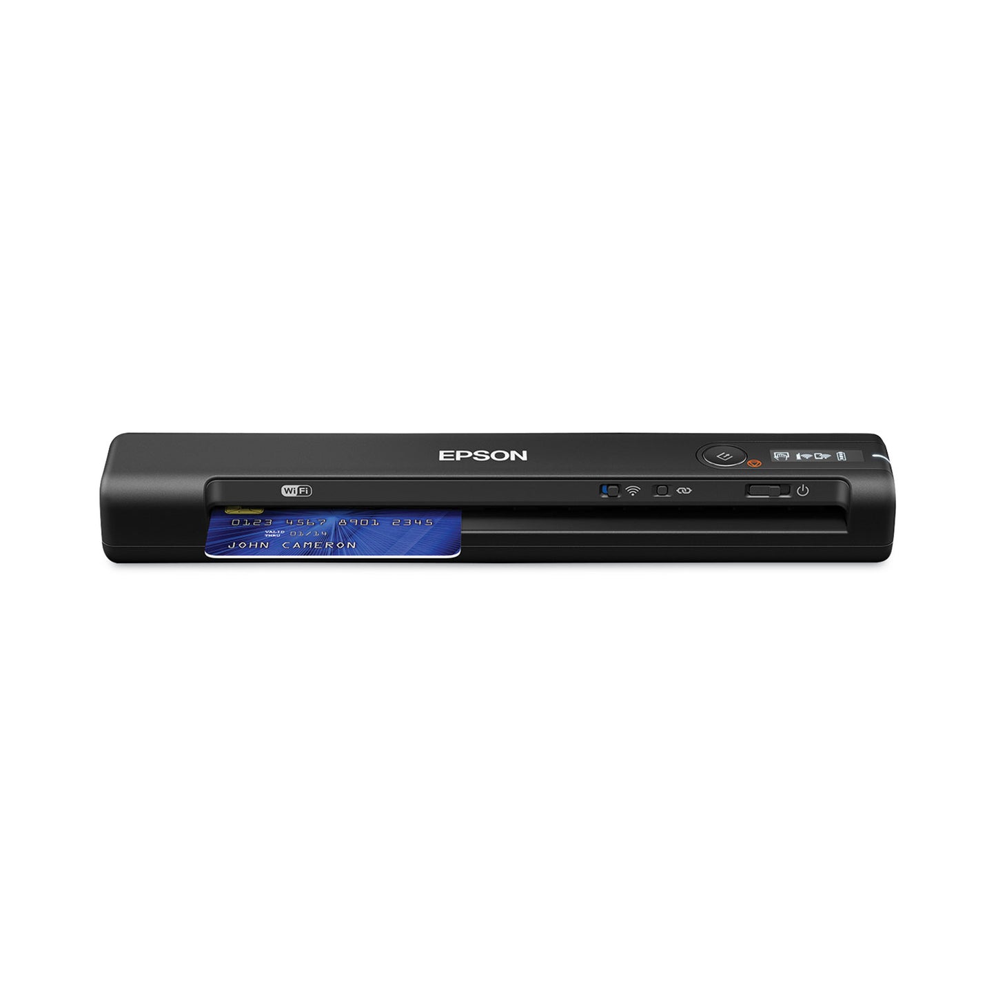 Epson® WorkForce ES-60W Wireless Scanner, Scans Up to 8.5 x 72, 600 dpi Optical Resolution (EPSB11B253201SP)