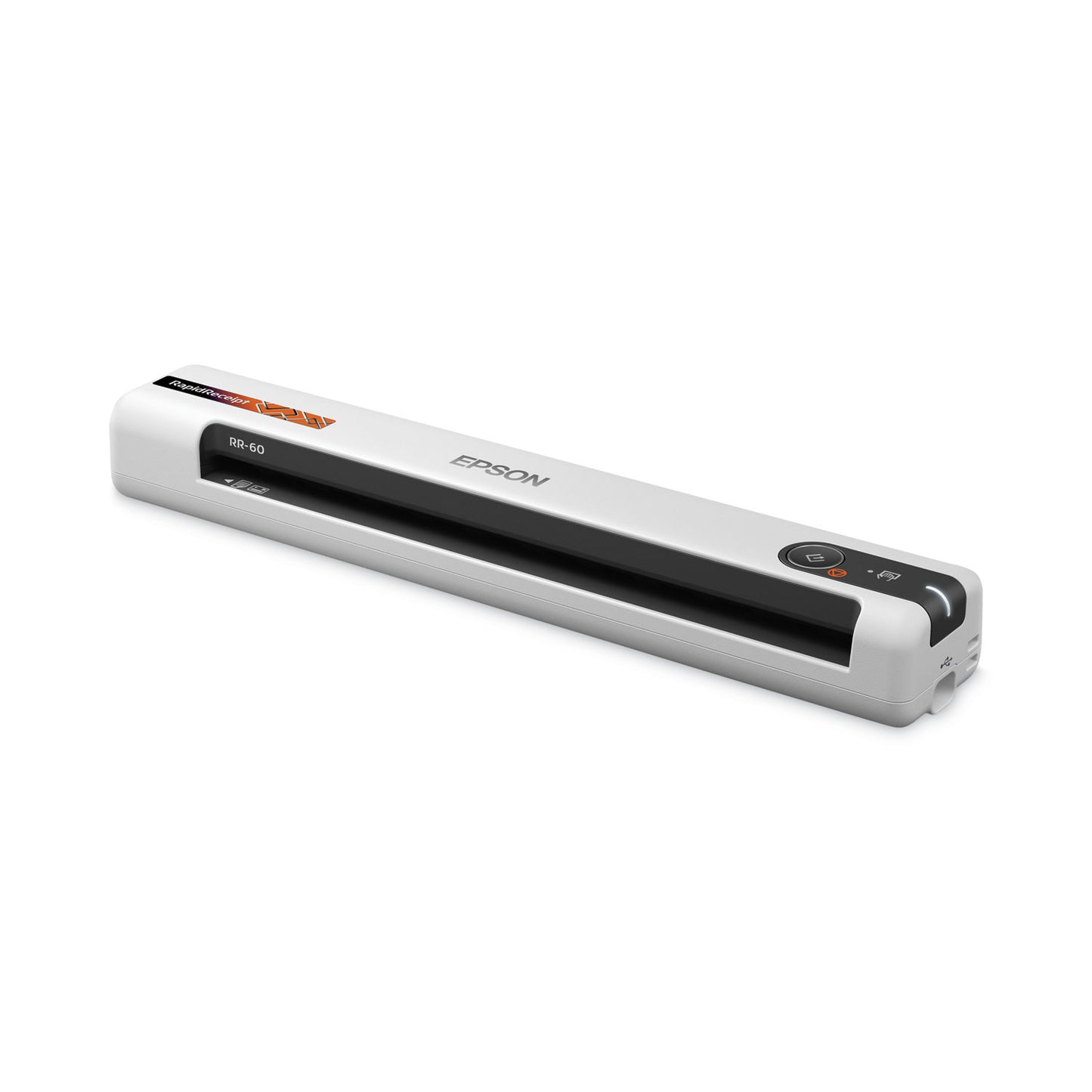 Epson® RapidReceipt RR-60 Scanner, Scans Up to 8.5 x 72, 600 dpi Optical Resolution (EPSB11B252204SE)
