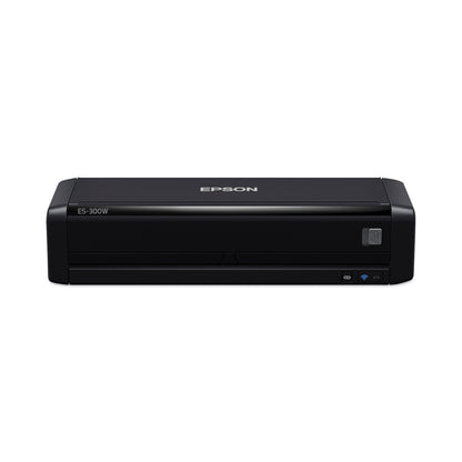 Epson® WorkForce ES-300W Wireless Scanner, Scans Up to 8.5 x 44, 600 dpi Optical Resolution (EPSB11B242201SE)