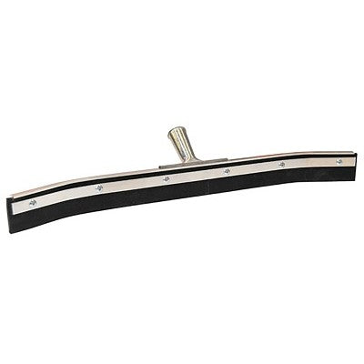 Weiler Floor Squeegee, 24 in, Curved, Black Rubber, Frame Only (804-45510)