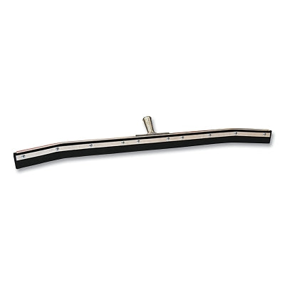 Weiler Floor Squeegee, 36 in, Curved, Black Rubber, Frame Only (804-45511)