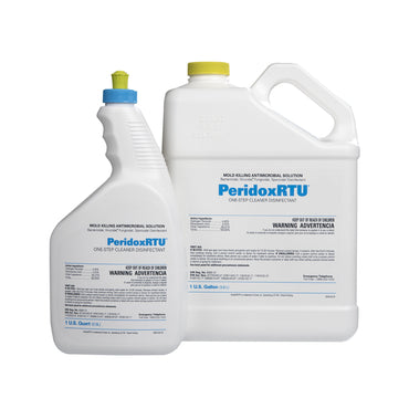 PeridoxRTU® Sporicidal Surface Disinfectant Cleaner Peroxide Based Manual Pour Liquid 32 oz. Bottle Vinegar Scent Sterile (1137904_EA)