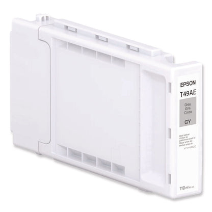 Epson® T49AE20 (T49A) UltraChrome PRO6 High-Yield Ink, 110 mL, Gray (EPST49AE20)
