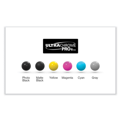 Epson® T48S420 (T48S) UltraChrome PRO6 High-Yield Ink, 350 mL, Yellow (EPST48S420)