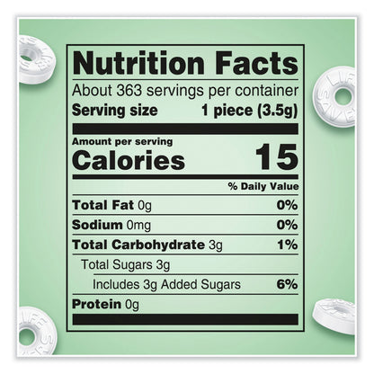 LifeSavers® Hard Candy Mints, Wint-O-Green, 44.93 oz Bag (LFS21524)
