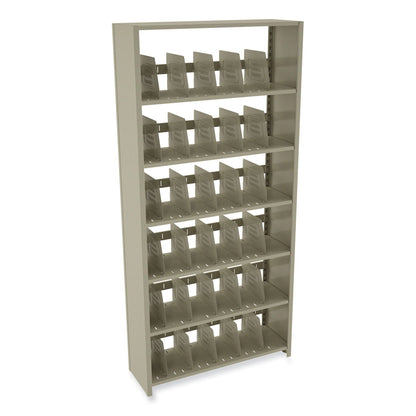 tennsco-snap-together-steel-six-shelf-closed-starter-set-num-tnn1276pcsd_3