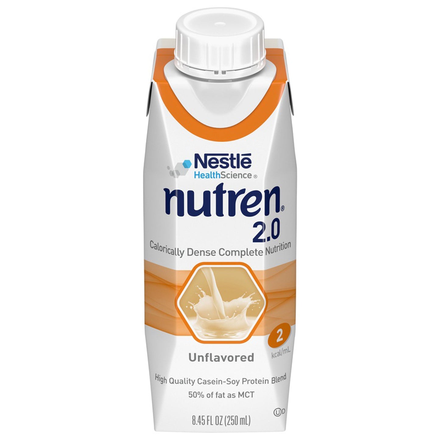Nutren® 2.0 Tube Feeding Formula Unflavored Liquid 250 mL Carton (294297_EA)