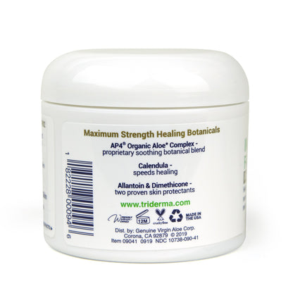 TriDerma® MD Intense Fast Healing Hand and Body Moisturizer 4 oz. Jar Unscented Cream (901965_EA)