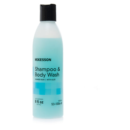 McKesson Shampoo and Body Wash 8 oz. Flip Top Bottle Summer Rain Scent (877018_EA)