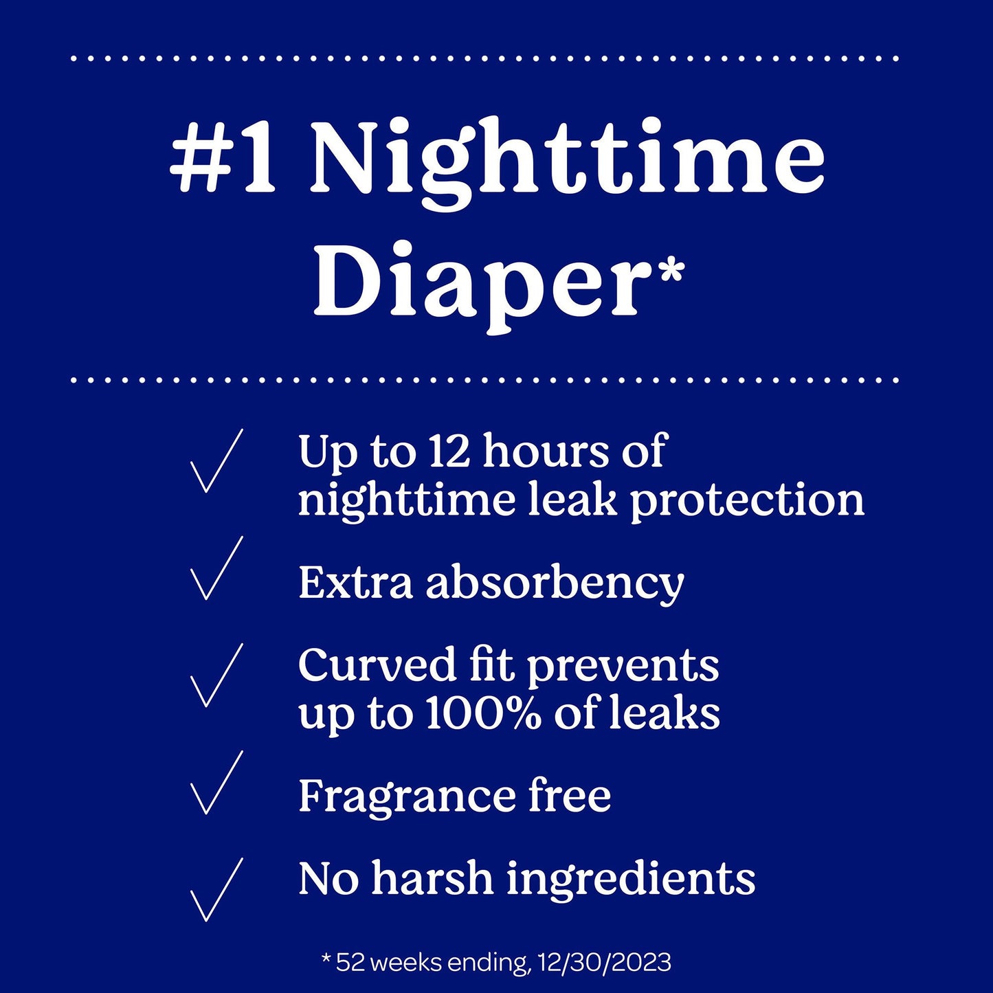 Huggies® Overnites Unisex Baby Diaper Size 7 Disposable Heavy Absorbency (1254304_CS)