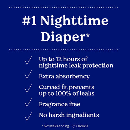 Huggies® Overnites Unisex Baby Diaper Size 7 Disposable Heavy Absorbency (1254304_CS)