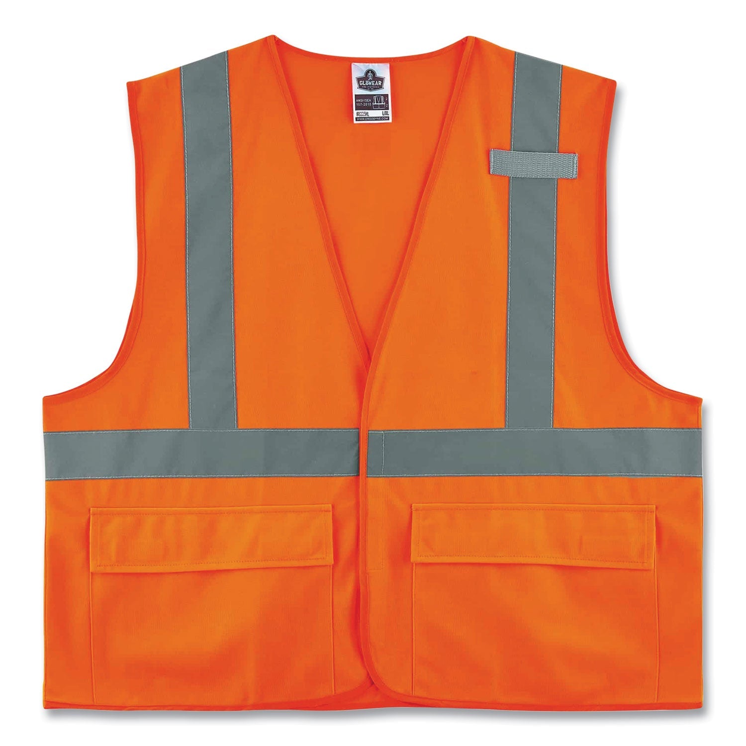 ergodyne-glowear-8225hl-class-2-standard-solid-hook-and-loop-vest-num-ego21177_1