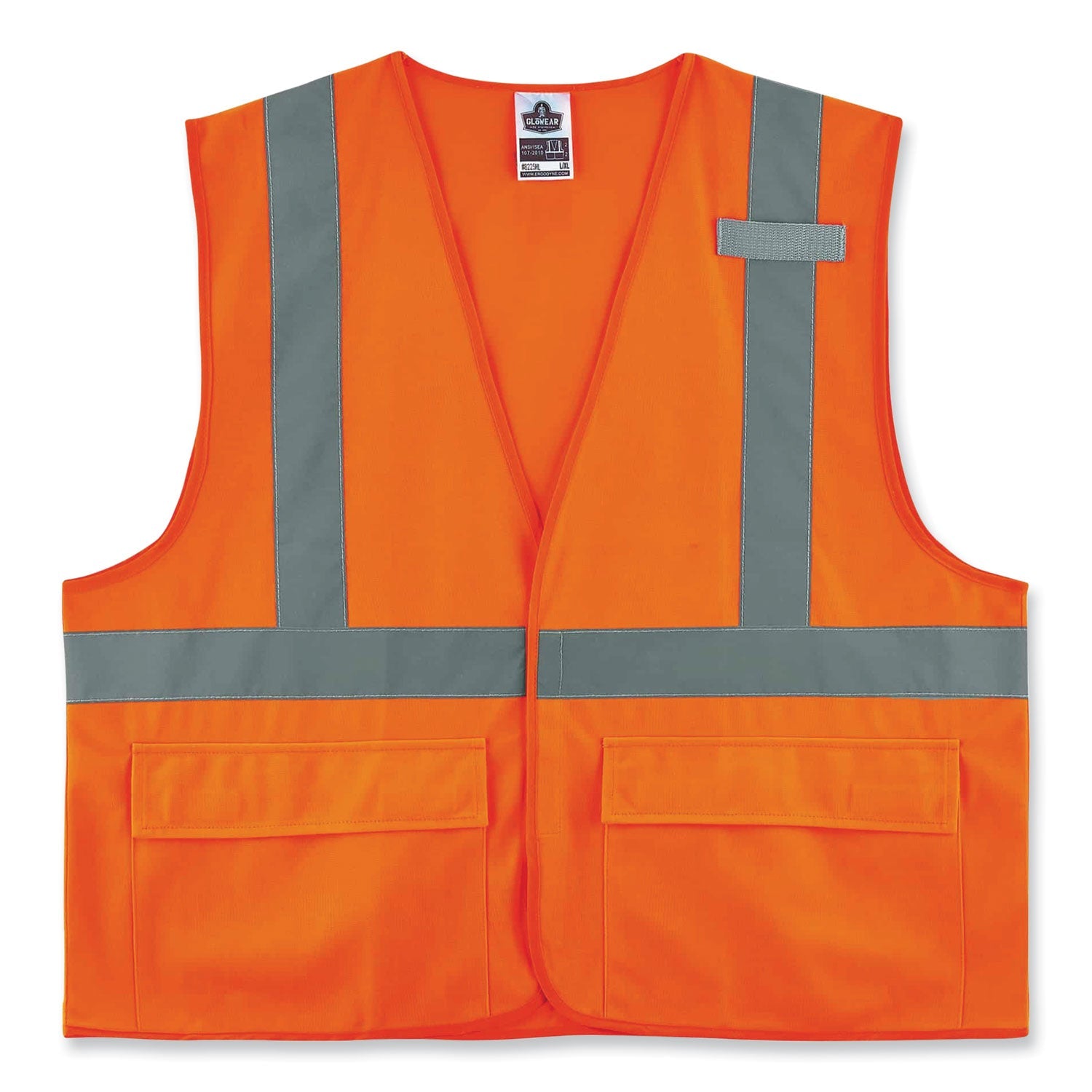 ergodyne-glowear-8225hl-class-2-standard-solid-hook-and-loop-vest-num-ego21179_1