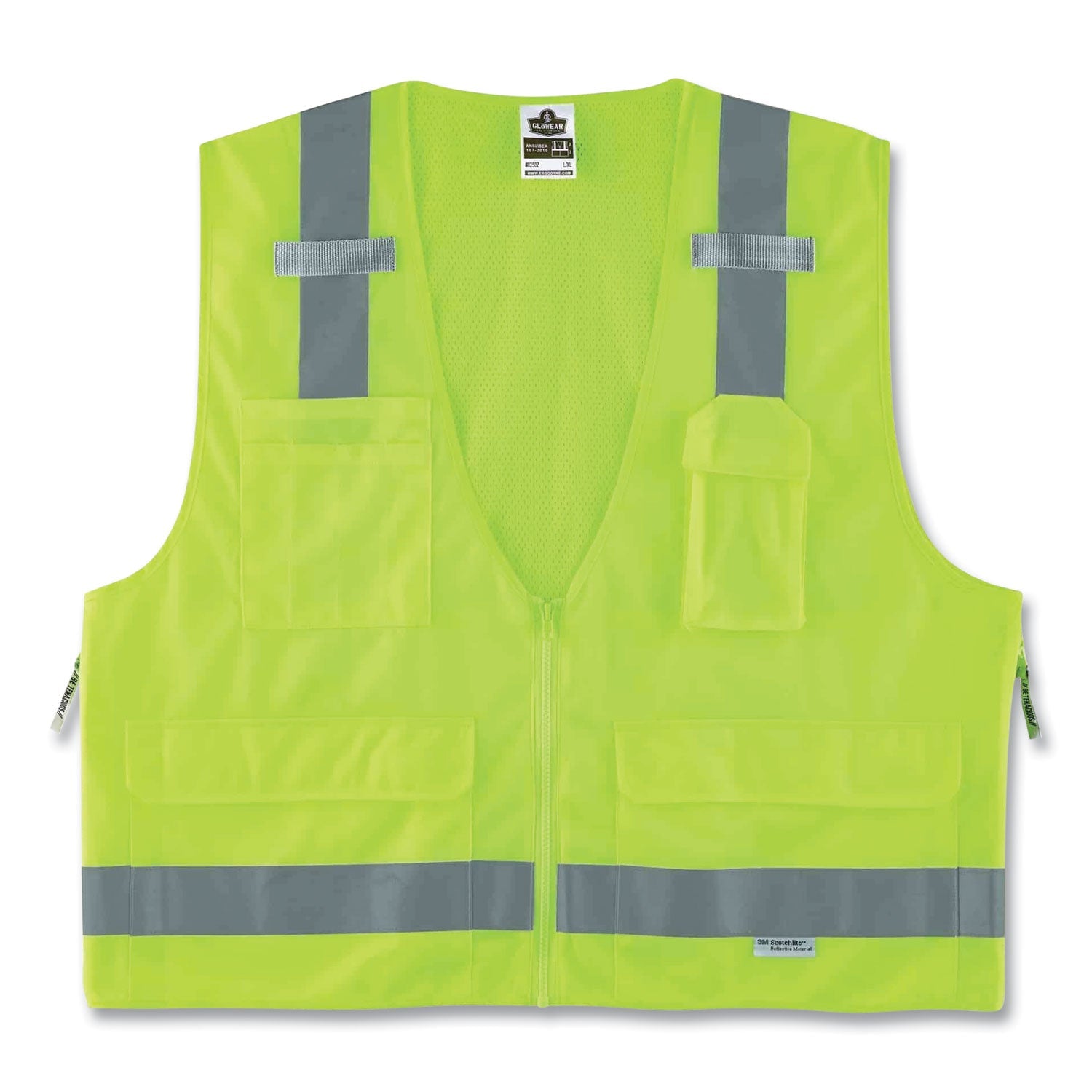 ergodyne-glowear-8250z-class-2-surveyors-zipper-vest-num-ego21427_1