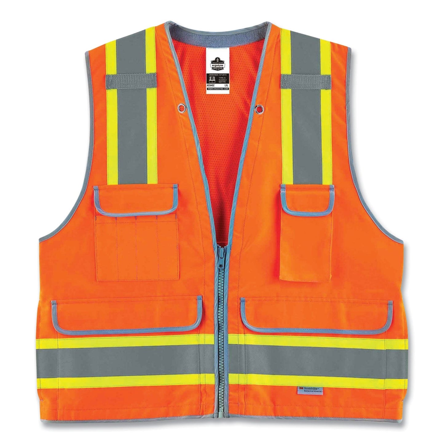 ergodyne-glowear-8254hdz-class-2-heavy-duty-surveyors-zipper-vest-num-ego21455_1