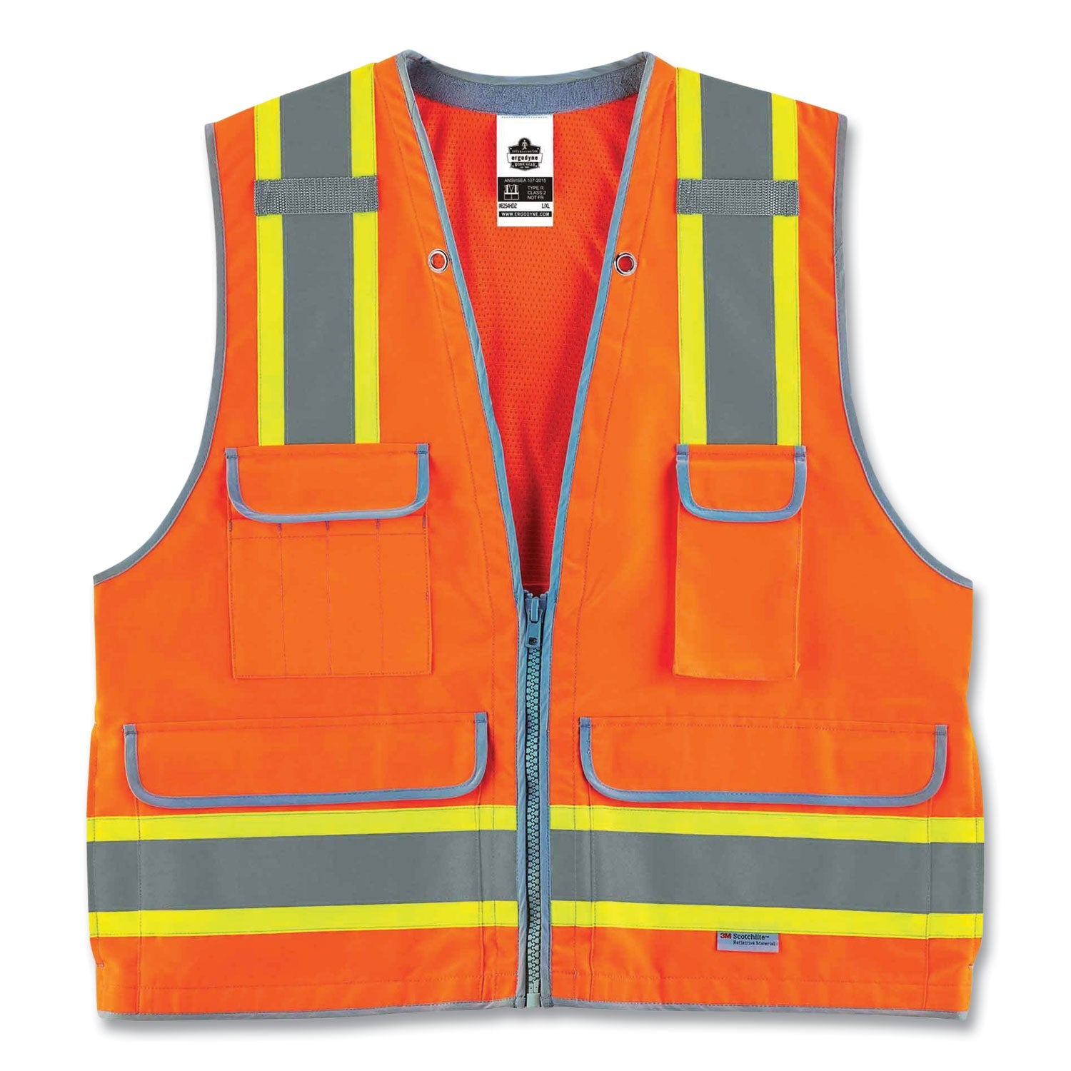 ergodyne-glowear-8254hdz-class-2-heavy-duty-surveyors-zipper-vest-num-ego21457_1
