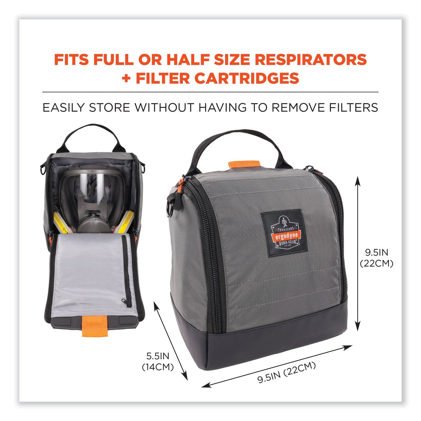 ergodyne-arsenal-5185-full-respirator-bag-with-zipper-magnetic-closure-num-ego13185_3