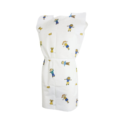 McKesson Patient Exam Gown Child Size Kid Design (KIDS® Print) Disposable (489534_CS)