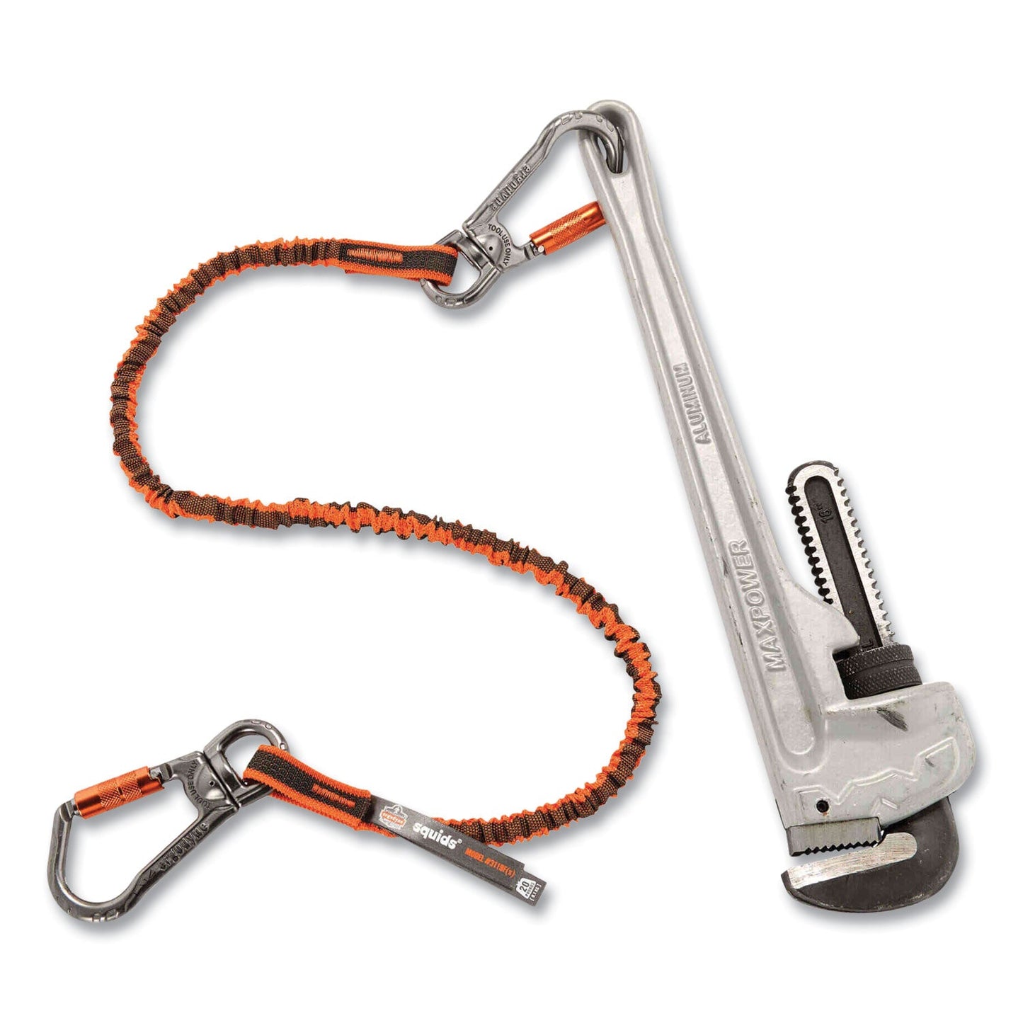 ergodyne-squids-3119f-x-tool-lanyard-w-swiveling-aluminum-carabiners-num-ego19829_3
