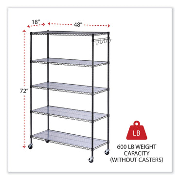 alera-5-shelf-wire-shelving-kit-with-casters-and-shelf-liners-num-alesw654818ba_2