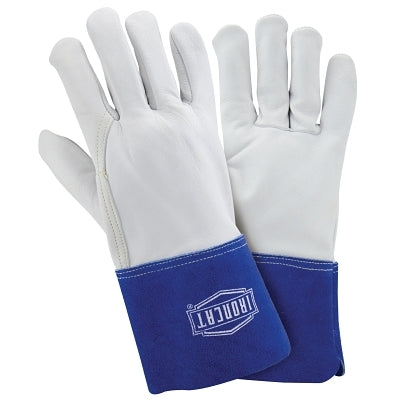 West Chester Premium Grain Goatskin Welding Gloves, Goatskin, Pearl (112-6142L)