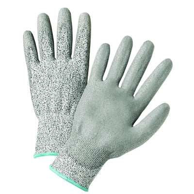 West Chester 720DGU Palm Coated HPPE Gloves, 2X-Small, Gray (112-720DGUXXS)