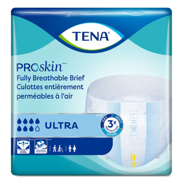 TENA ProSkin™ Ultra Unisex Adult Incontinence Brief Large Disposable Heavy Absorbency (321487_CS)