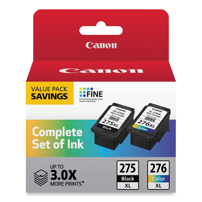 Canon® 4981C008 (PG-275XL/CL-276XL) High-Yield Multipack Ink, Black/Tri-Color (CNM4981C008)
